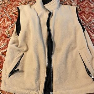 Cream colored vest